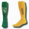 Custom Soccer Tube Sock w/ Knit in Design (7-11 Medium)